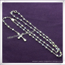 Religious 59 Ab Colour Beads Rosary with Cross, Christian Glass Catholic Rosary (IO-cr197)